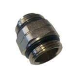 BASTION STRAIGHT MALE 1" CONNECTOR WITH FOR THE MANIFOLD