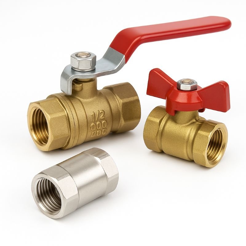 Coupling & valves