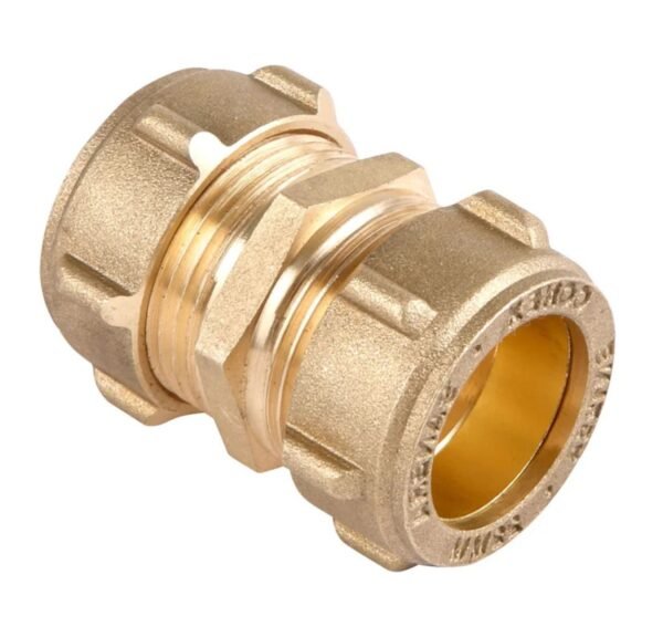 Brass Compression Coupler 35mm