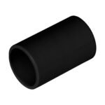 Overflow Straight Coupling 21.5mm Black