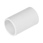 Overflow Straight Coupling 21.5mm White