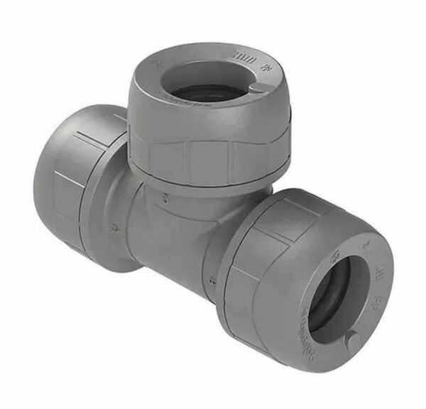 Polyplumb Pushfit Tee 15mm