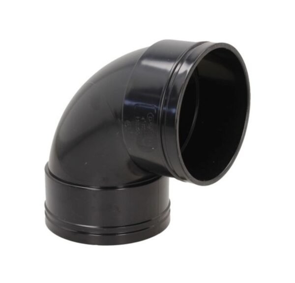 Solvent 90 Degree Double Socket Knuckle Bend 110mm